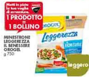 Italmark Orogel Il Benessere Minestrone Leggerezza 750 g offerta