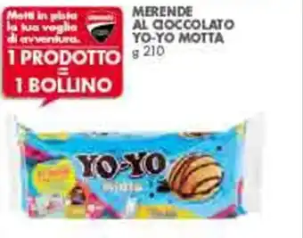Italmark Yo-yo Motta Merende Al Cioccolato 210 g offerta