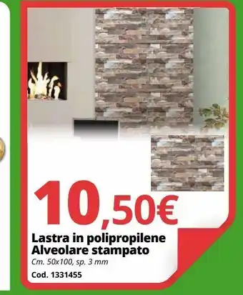 Brico Io Lastra in polipropilene alveolare stampato offerta