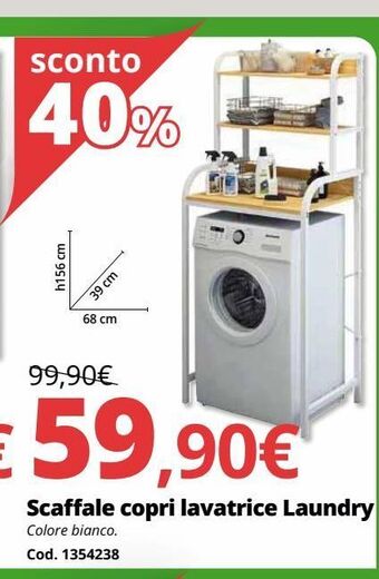 Brico Io Scaffale copri lavatrice laundry offerta