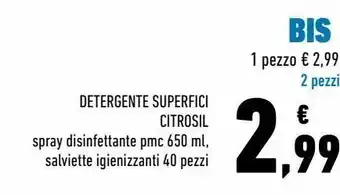 Conad Detergente superfici citrosil offerta