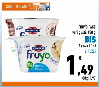 Conad Fruyo fage offerta