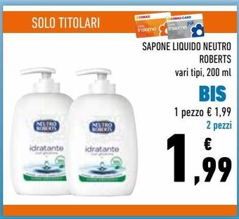 Conad Sapone liquido neutro roberts offerta