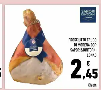 Conad Prosciutto crudo di modena dop sapori&dintorni conad offerta