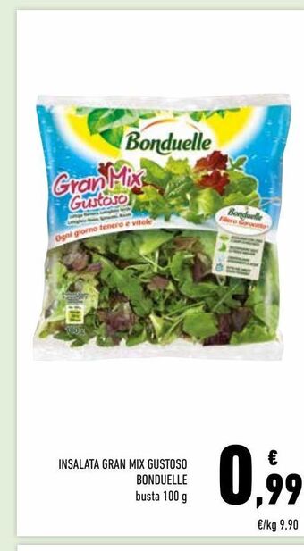 Conad Insalata gran mix gustoso bonduelle offerta