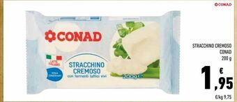 Conad Stracchino cremoso conad offerta