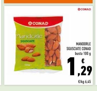 Conad Mandorle sgusciate conad offerta