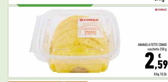 Conad Ananas a fette conad offerta