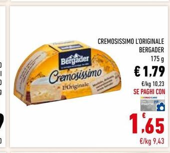Cremosissimo l'originale bergader