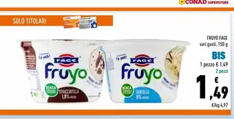 Fruyo fage vari gusti g 150 - 2 pezzi