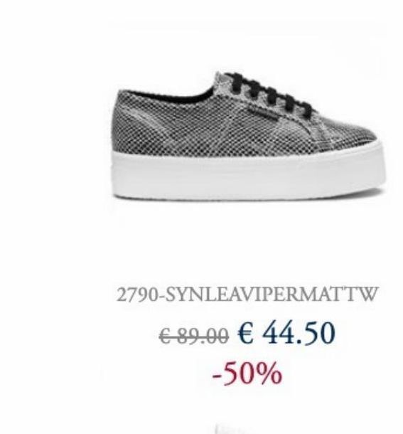 Offerta online di scarpa donna Superga classica 2790 POLKADOTS.
