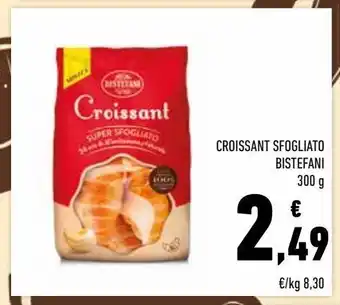 Conad Croissant sfogliato bistefani offerta