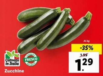 Lidl Zucchine offerta