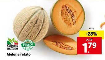 Lidl Melone retato offerta