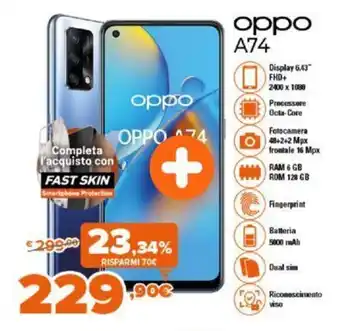 Expert oppo A74 offerta