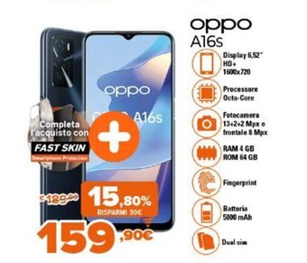 Expert oppo A16s offerta