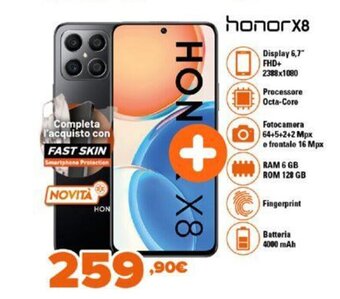 Expert Honor X8 offerta