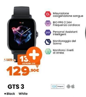 Expert Amazfit GTS 3 offerta