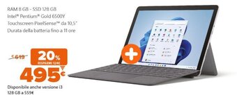 Expert Microsoft Surface Go 3 offerta