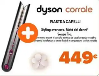 Expert dyson corrale Piastra Capelli offerta