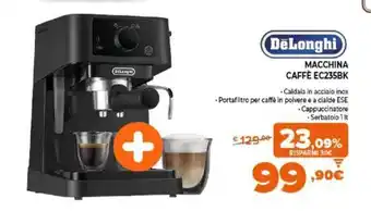 Expert DeLonghi Macchina Caffè EC235BK offerta