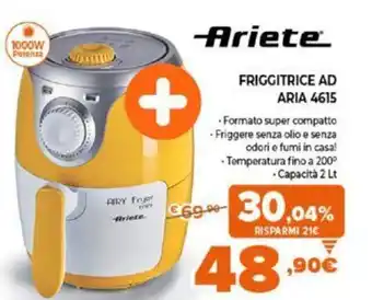Expert Ariete Friggitrice Ad Aria 4615 offerta
