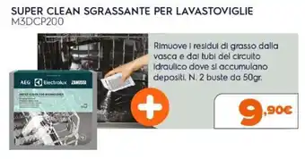 Expert Super Clean Sgrassante per Lavastoviglie M3DCP200 offerta