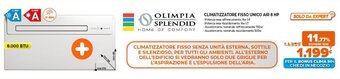Expert Olimpia Splendid Climatizzatore Fisso Unico Air 8 HP offerta