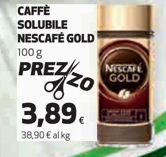 Coop Caffé solubile nescafé gold offerta