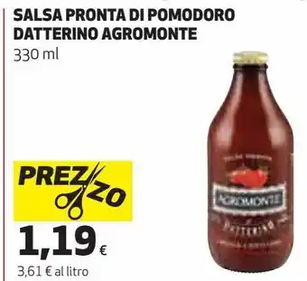 Coop Salsa pronta di pomdoro datterino agromonte offerta