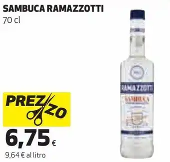 Coop Sambuca ramazzotti offerta