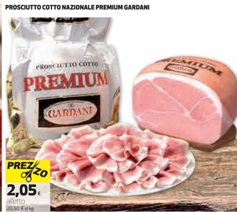 Coop Prosciutto cotto nazionale premium gardani offerta