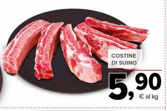 Todis Costine di suino offerta