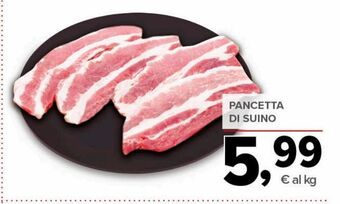 Todis Pancetta di suino offerta