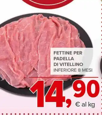 Todis Fettine per padella di vitellino inferiore 8 mesi offerta