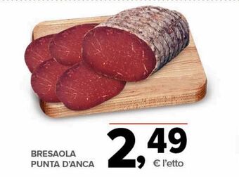 Todis Bresaola punta d'anca offerta