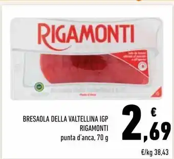 Conad Bresaola della valtellina igp rigamonti offerta