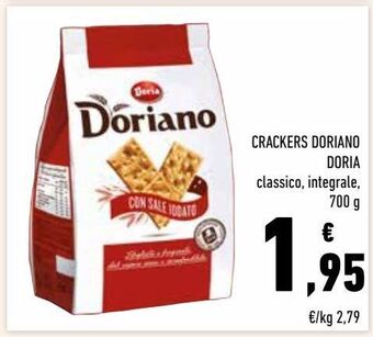 Conad Crackers doriano doria offerta