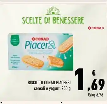 Conad Biscotto conad piacersi offerta