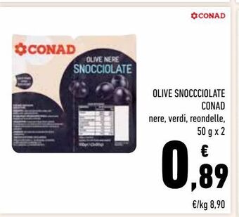 Conad Olive snocciolate conad offerta