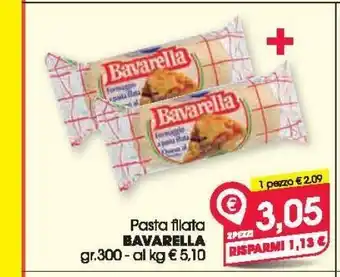 Despar Pasta filata baavrella gr 300 - 2 pezzi offerta