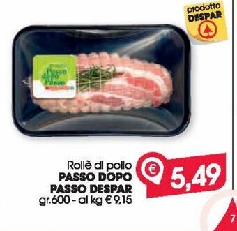 Despar Rollè di pollo passo dopo passo despar gr 600 offerta