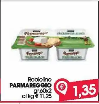 Despar Robiolino parmareggio gr 60x2 offerta
