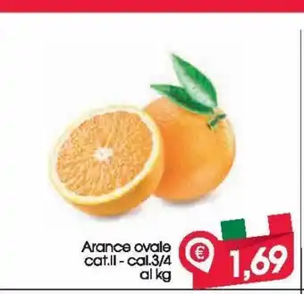Despar Arance ovale al kg offerta