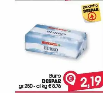 Despar Burro despar gr 250 offerta