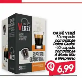 Despar Caffè verzi 30 capsule compatibili dolce gusto 50 capsulo compatibile a modo mio nespresso offerta