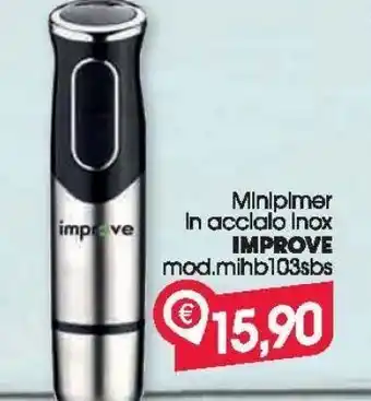 Despar Minipimer in acciaio inox improve offerta