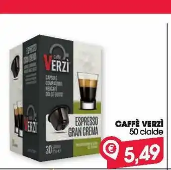 Despar Caffè verzì 50 cialde offerta