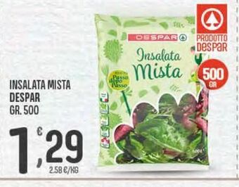 Despar Insalata mista despar gr 500 offerta