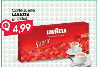 Despar Caffè suerte lavazza gr 250x4 offerta